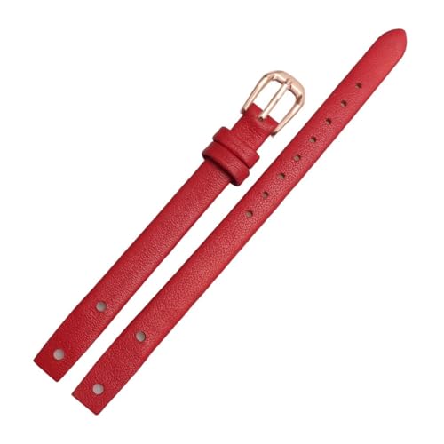 WZBEmcz 8mm t@bVEHb`oh {vuXbgXgbv fB[X Xgoh Fossil ES4340 4119 4000 3745 3861 4026 3862 EHb`ohƌ݊(Red rose buckle)