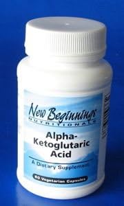Alpha-Ketoglutaric Acid (300mg) - 60 Capsules