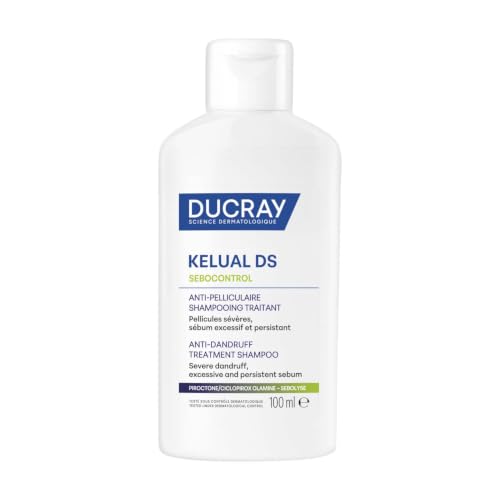 DUCRAY Kelual DS Sebocontrol - Champú anticaspa, 100 ml