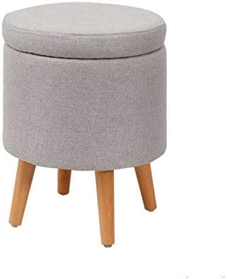 Tabouret de rangement créatif et pouf bas élégant pour salon - Couleur B