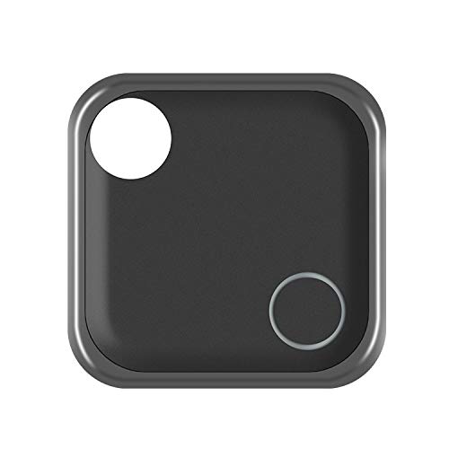 (2020) Bluetooth Item Finder, 1 Pack, Black. 50m finding range 1 year replaceable battery. iOS and Android Compatible. Find your Keys, Remotes & More.