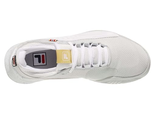 Fila Women's Mondo Forza Shoes, White/Glacier Gray/New Wheat - 84