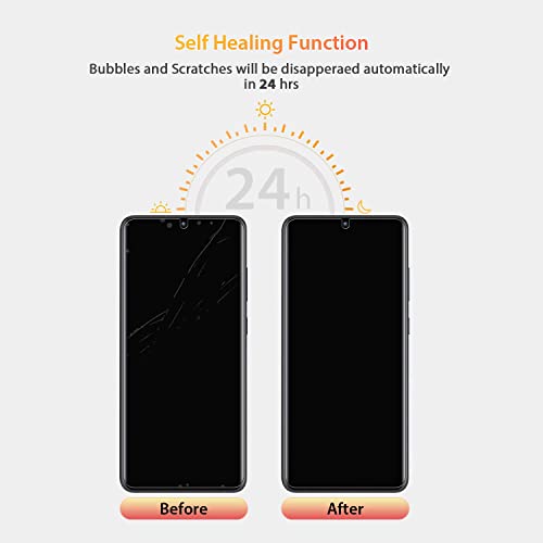 Refun 3 Pack Screen Protector For Samsung Galaxy S20 Plus/Galaxy S20+ 5G (6.7"), Easy To Install, Bubble Free, Case Friendly, Fingerprint Id Compatible, Scratch Resistant Flexible Clear Tpu Film (S20 Plus (6.7 Inch) Hd Clear) #TOP3