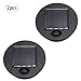 2PCS Solar Lights Replacement Top LED Solar Panel Lid Lantern Bulb Replacement Part 7CM