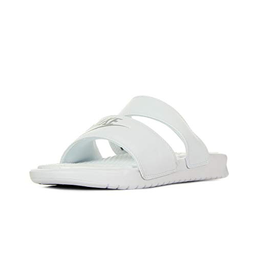 Nike WMNS Benassi Duo Ultra Slide, Damen Fitnessschuhe, Weiß...