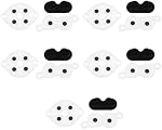 5X Game Controllers Silicone Pads Replacement Sets Compatible with Nintendo NES