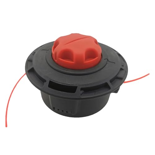 Cortadora de gasolina M10x1.25 for desbrozadora FUXTEC, carrete de hilo de alimentación por impacto, cortadora de césped, desbrozadora, herramienta eléctrica de jardín, accesorio actuación(Red)
