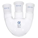 CHILDWEET 1stk Flasche Terrarium Terrarien Laborgeräte Destillationsapparat Laborglaswaren Dreihalskochkolben Kochender Kolben Labor-dreihalskolben Destillierkolben Instrument Dicke Mauer