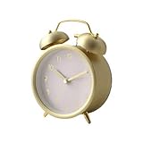 Oreilles doubles en métal, véritable sonnerie, grande sonnerie, mouvement silencieux, design humanisé et plus intime