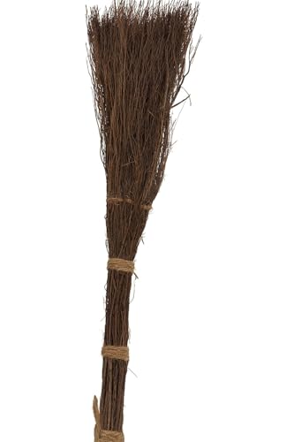 36” Cinnamon Broom Natural Scented Decorative Broomstick Home Fall Holiday