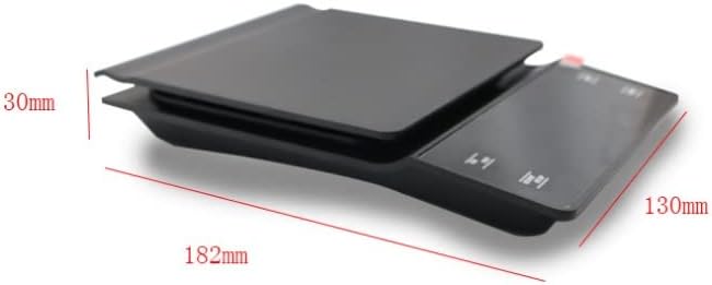 Digital Kitchen Scales Electronic LED Kitchen Scale Portable Digital Coffee with Timer High Precision Display Household Measuring Balance Weight Tools