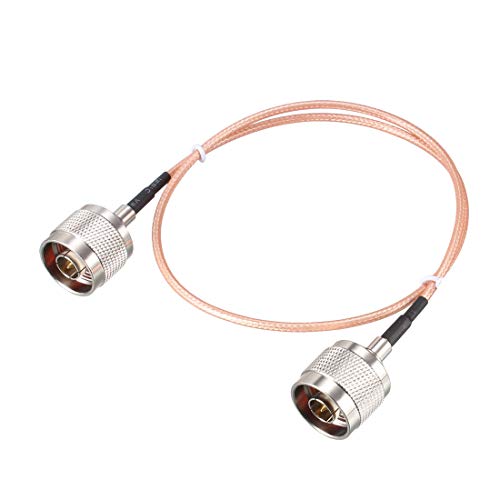 Câble coaxial RG316 mâle N mâle uxcell haute conductivité 50 ohm