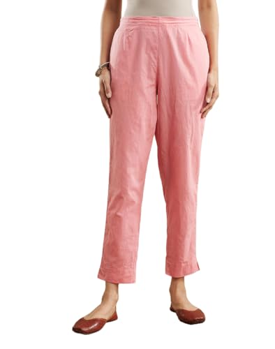 Pantalon ethnique en coton rose parfait pour vos sorties d'été