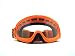 CRG Sports Motocross ATV Dirt Bike Off Road Racing Goggles ORANGE T815-3-6 T815-3-6 Transparent lens orange frame