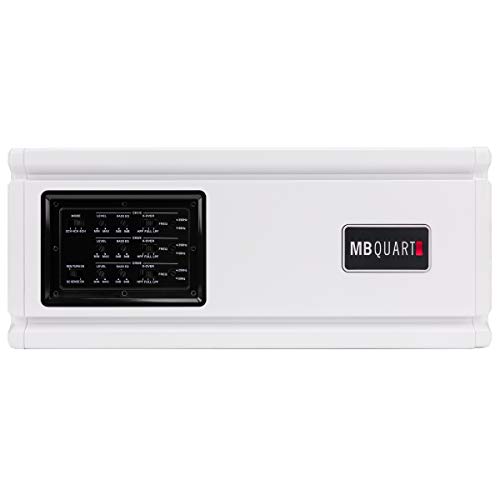 MB Quart Nautic Amplifier NA3-600.6 - Nautic Marine, 600 Watts, 4 Channel, Marine Amplifier, Speaker, Heat Sink, Ipx Standard, Marine Grade,Multicolored