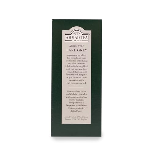 Ahmad Tea Aromatic Earl Grey Tea - 500g Loose Leaf Tea