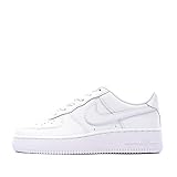 Nike Kids Air Force 1 (GS) White/White/White Basketball Shoe 7 Kids US
