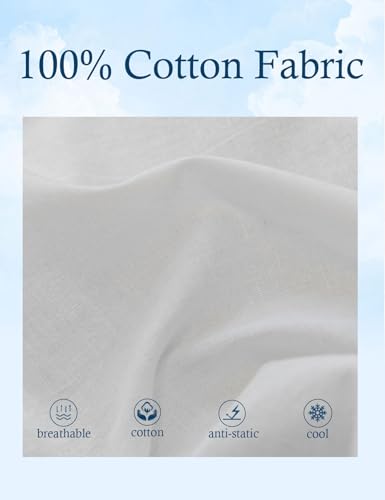 BEAUTELICATE 100% Cotton Skirt Extender Women Half Slip Underskirt Elastic Waist with Classy Ruffles3