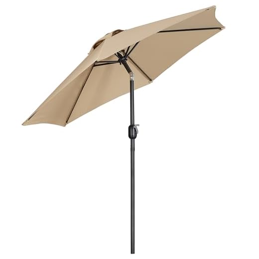 Yaheeetch Sombrillas Jardín Terraza 230cm