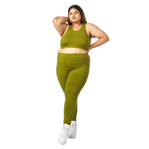 Image of BIGTEES Leggings Regular & Plus Size | Cotton Legging | Legging Full Coverage Tummy Controller | Leggings for Women