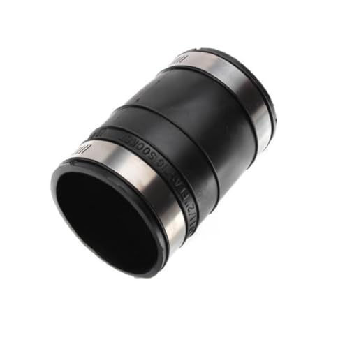 Acoplamiento flexible de goma de 1-1/2 pulgadas para unión estanca de tuberías 2