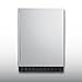 Summit 24” Refrigerator, Built-in, Outdoor Refrigerator, 4.6 cu.ft. Capacity, ENERGY STAR, Stainless Steel- SPR627OS