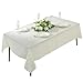 Craft and Party 60" X 126" Rectangular Polyester Tablecloth (Ivory)