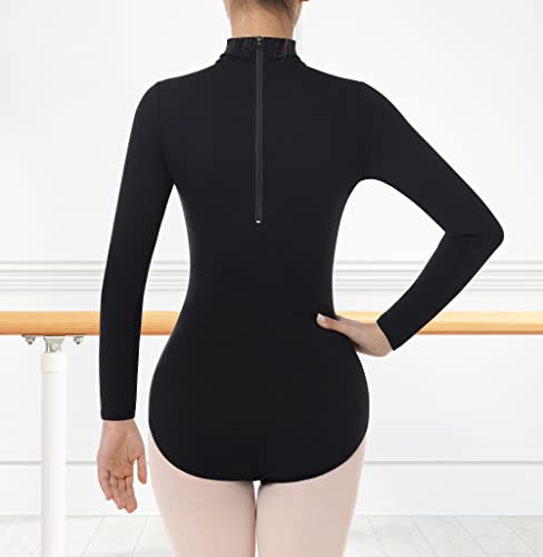 Justaucorps de danse à col roulé : fini le froid pendant vos chorégraphies - 2