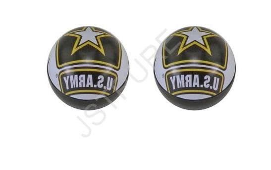 Tapas para válvula U.S. Army para bicicleta y auto VET miniatura 2