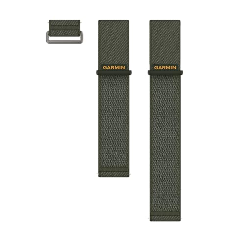 Bracelet Garmin Venu X1 vert mousse 24 mm, idéal pour le sport et le quotidien