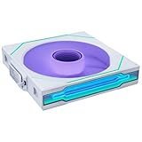 Ventilateur à flux d'air inversé puissant : ventilateur RVB de 140 mm avec jusqu'à 1 700 tr/min, environ Débit d'air de 125 m³/h et pression statique H2O de 3,12 mmH2O - Idéal pour les concepts de flux d'air inversés