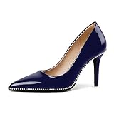 👠 Talon Aiguille Élégant de 8,5 cm: Le talon aiguille fin de 8,5 cm offre une hauteur élégante et un équilibre parfait, assurant un port étonnamment confortable et stable même pour des portes prolongées.