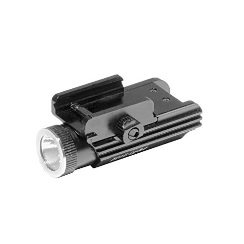 HiLight Pistol Flashlight | Pistol Light | Weapon Light | Strobe Flashlight | Low Profile Pistol Light | cree led 400 Lumen Pistol Light | Fits Glock 19, 17 Alike