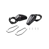 ポッシュフェイス(POSH FAITH) バイク用品 貼り付けウインカー エアロシャープミニタイプ(2個入り) 12V15W電球付 スモークレンズ 090013