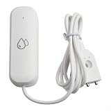 Hosrivae Sensore di allarme wireless dell'acqua, rilevatore di perdite WiFi con notifiche intelligenti e telecomando per casa, cantina, cucina, bagno (1 pezzo)