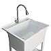UTILITYSINKS Freestanding Utility Sink for Laundry Room & Garage, 30