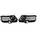 Compatible with Vw Mk3 Golf Jetta 1992-1998 Front Bumper Grille 6000K White Led Drl Driving Fog Light Car Accessories