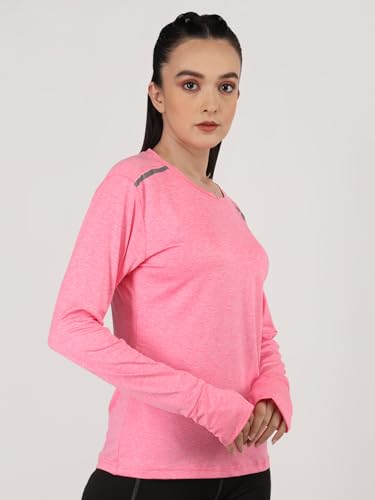 Image of CHKOKKO Tshirt for Woman Regular Fit Gym Workout Lightweight T Shirt for Women Breathable Round Crew Neck T Shirts for Sports Like Training, Running