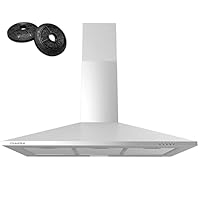 Cappa Aspirante Inclinata CIARRA 90cm - 630m³/h, Classe A+++, Nero | Con Controllo Touch E Luci LED - Foto 9