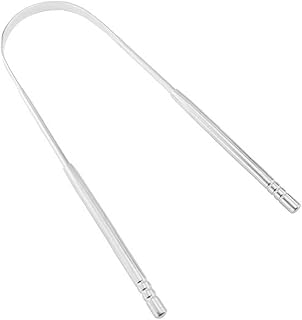 Stainless Steel Care Products & Tools Tongue Scrapers Tongue Cleaner Oral Hygiene Silver