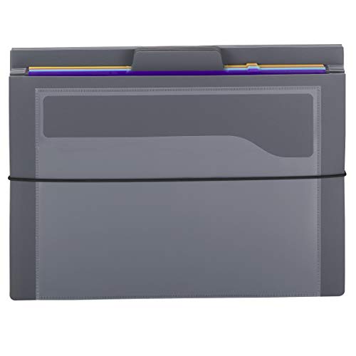 Smead-Cascading-Wall-Organizer-6-Pockets-Letter-Size-GrayBright-92060