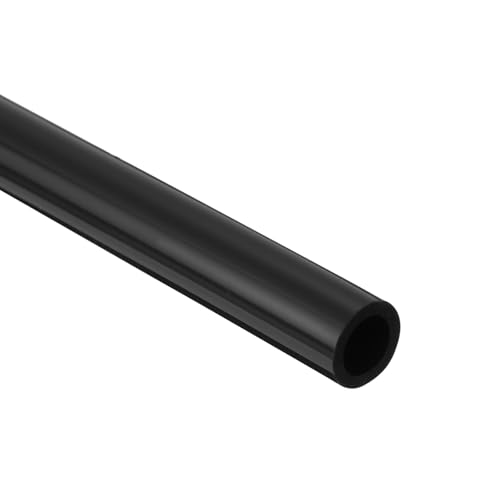 sourcing map Silicone Tubing, 3/8(9mm) ID x 1/2(12mm) OD 4.9Ft Silicone Rubber Tube Air Hose Water Pipe for Pump Transfer Black