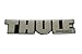 Produktbild Thule Ersatzteil - Original Aufkleber Sticker Silber schwarz für Deckel - 14711