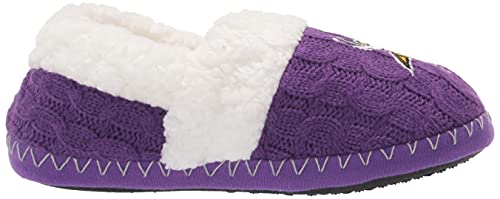 Foco SLPWMNF16FURMOC2 Minnesota Vikings Nfl Nfl Womens Team Color Moccasin Slipper thumb #11