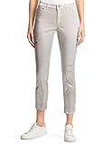 Fransiger Saum Marc Cain Sports Damen LS 82.53 D13 Skinny Jeans, Beige (Seed 171), 34W / 32L
