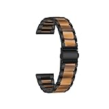 Bracelet en alliage avec résine, 22mm 20mm, adapté au Bracelet de montre for Garmin Venu 3 2 1/Venu2 Plus/SQ/Vivoactive 4,(Black Style5,22mm)