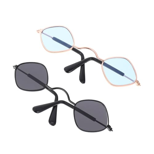 Gafas para Perro de Plástico en Forma de Diamante, 2 piezas