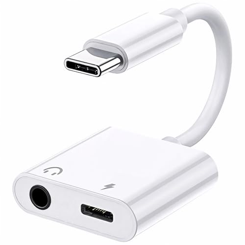 [3.5mmI[fBI + USB-C[dA_v^[]USB Type C to 3.5mmϊA_v^[ 2in1 3A}[dΉ I[fBI ϊ A_v^[ ϋv ϊCzWbN }[dy𒮂 Android/Pad /iphon