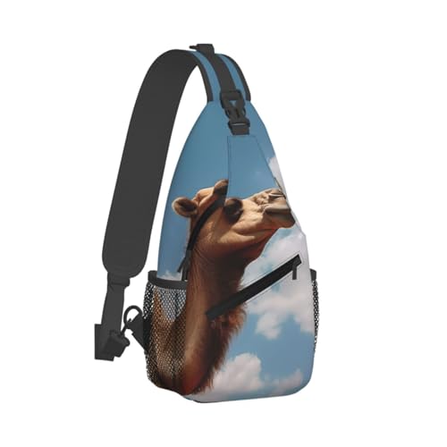 Sling Bag para Hombre y Mujer Negro miniatura 7
