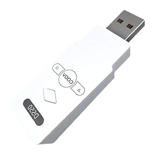 YU-HELLO Convertidor de controlador inalámbrico USB con cable adaptador de mango para PS5/Switch/PS4/PS3/PC Gaming manijas accesorios controlador USB convertidor Cover